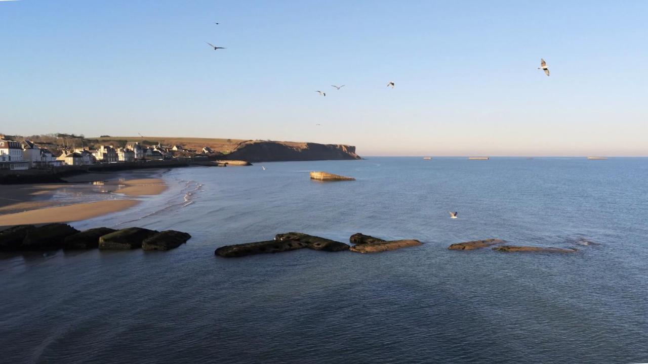 Le Clos De L'Eglise Arromanches-les-Bains Esterno foto